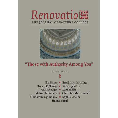 Renovatio: "Those with Authority Among You"