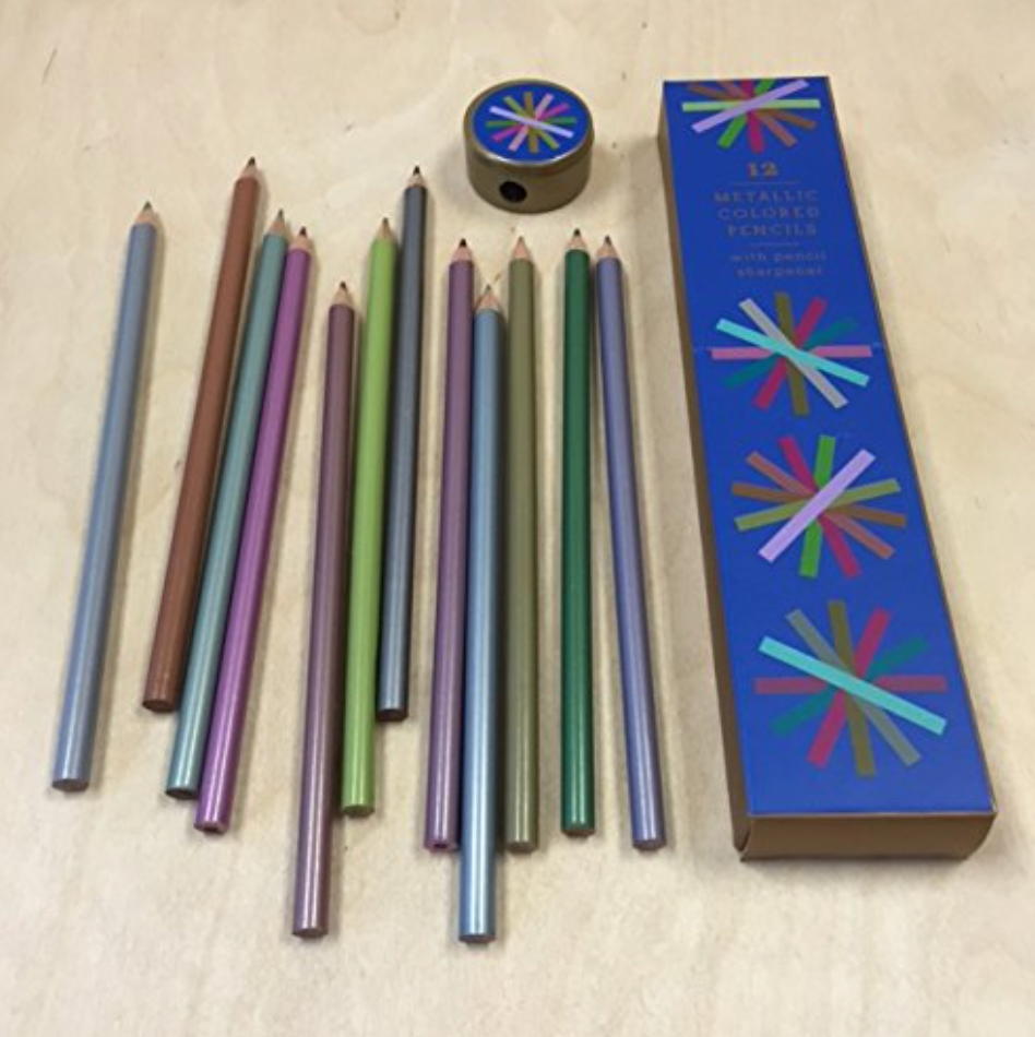 Metallic Colored Pencils — Write Impressions